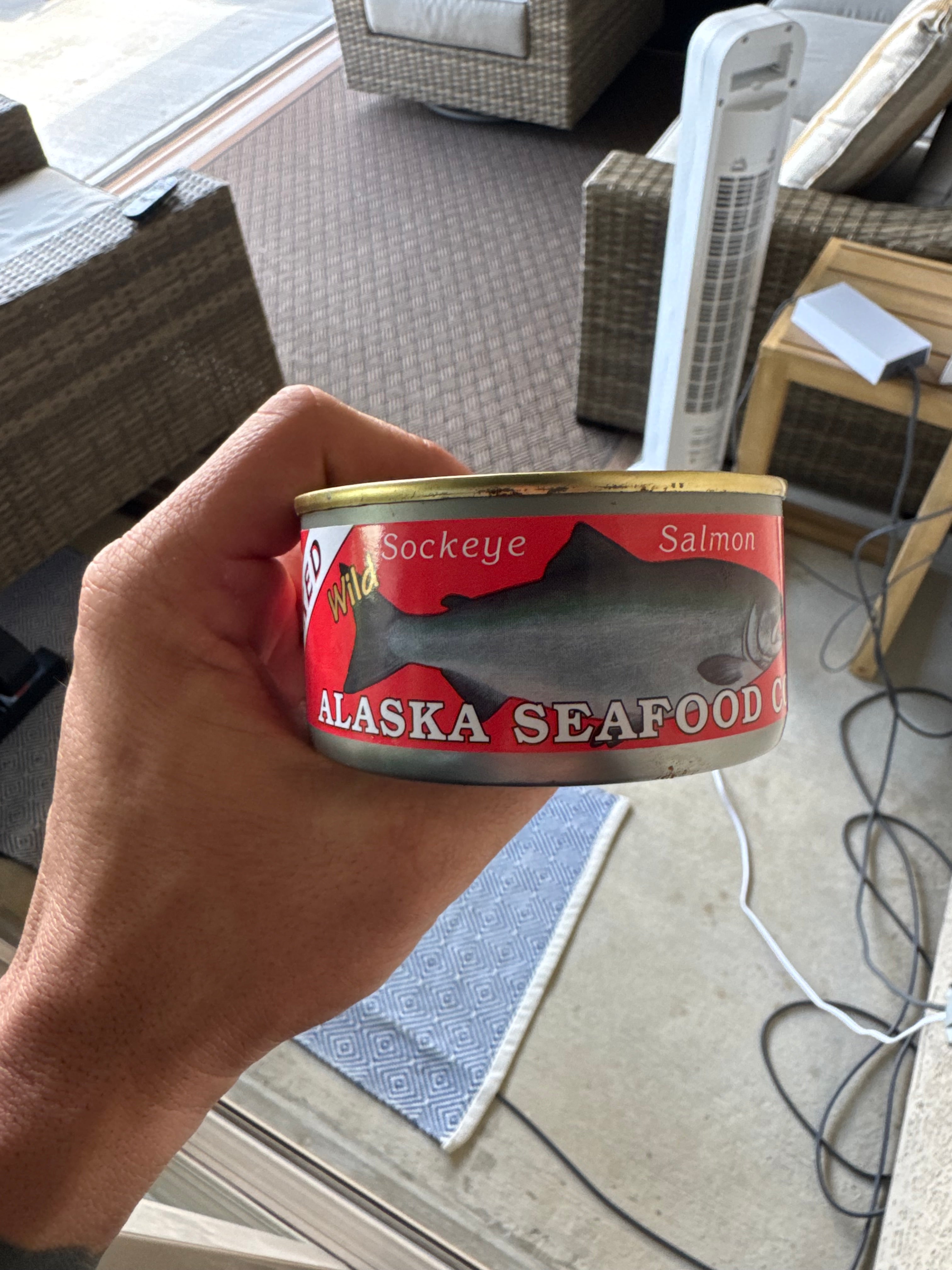 Canned smoked sockeye